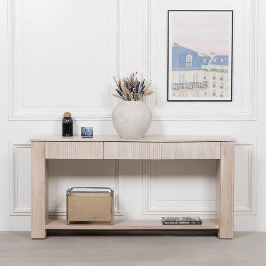 Fluted Console - Industrious Decor