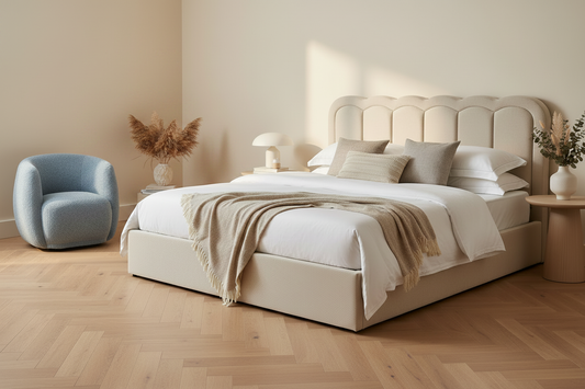 Bow Ottoman Storage Bed - Industrious Decor