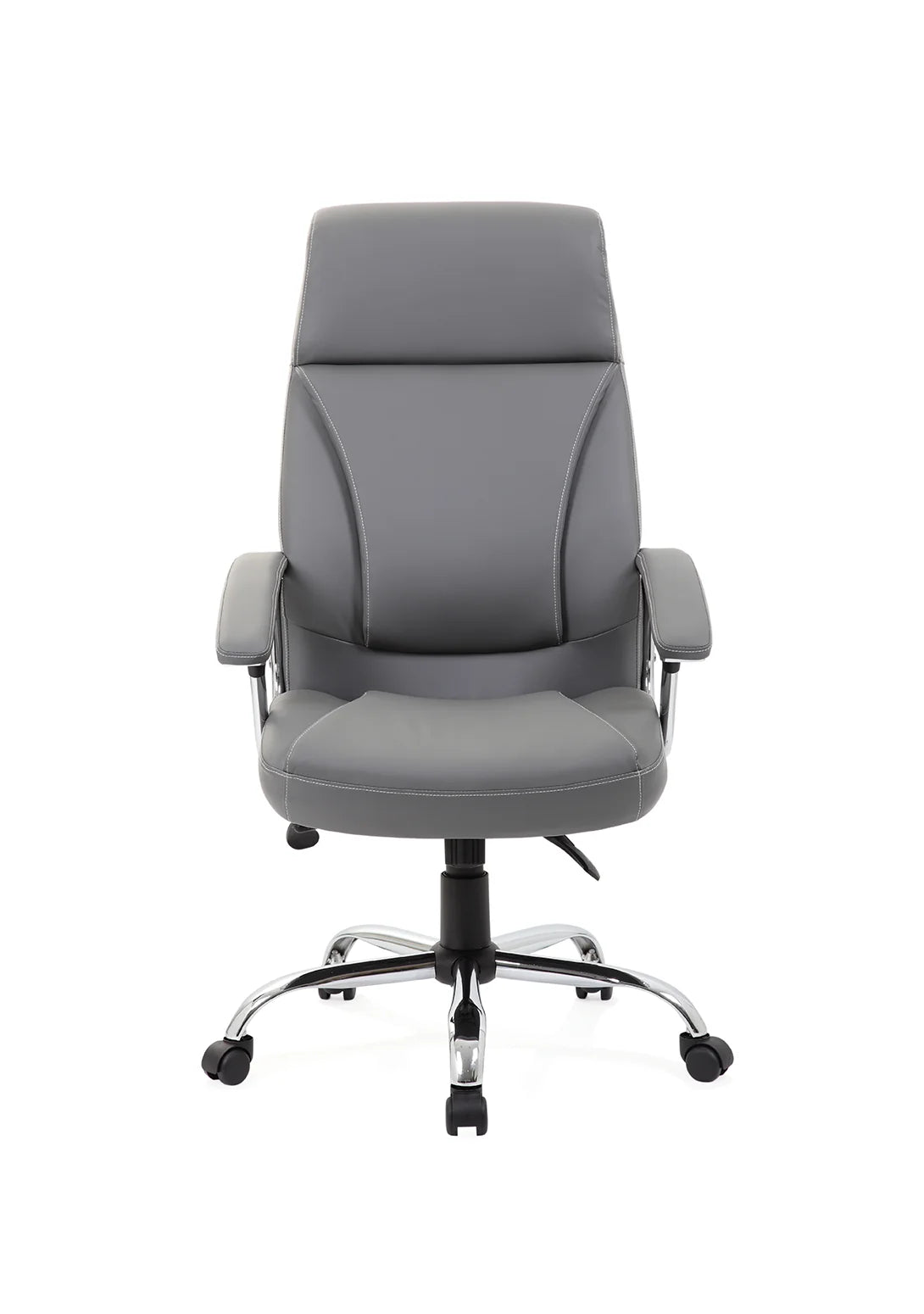 Ledbury High Back Executive Leather Office Chair with Arms - Industrious Decor