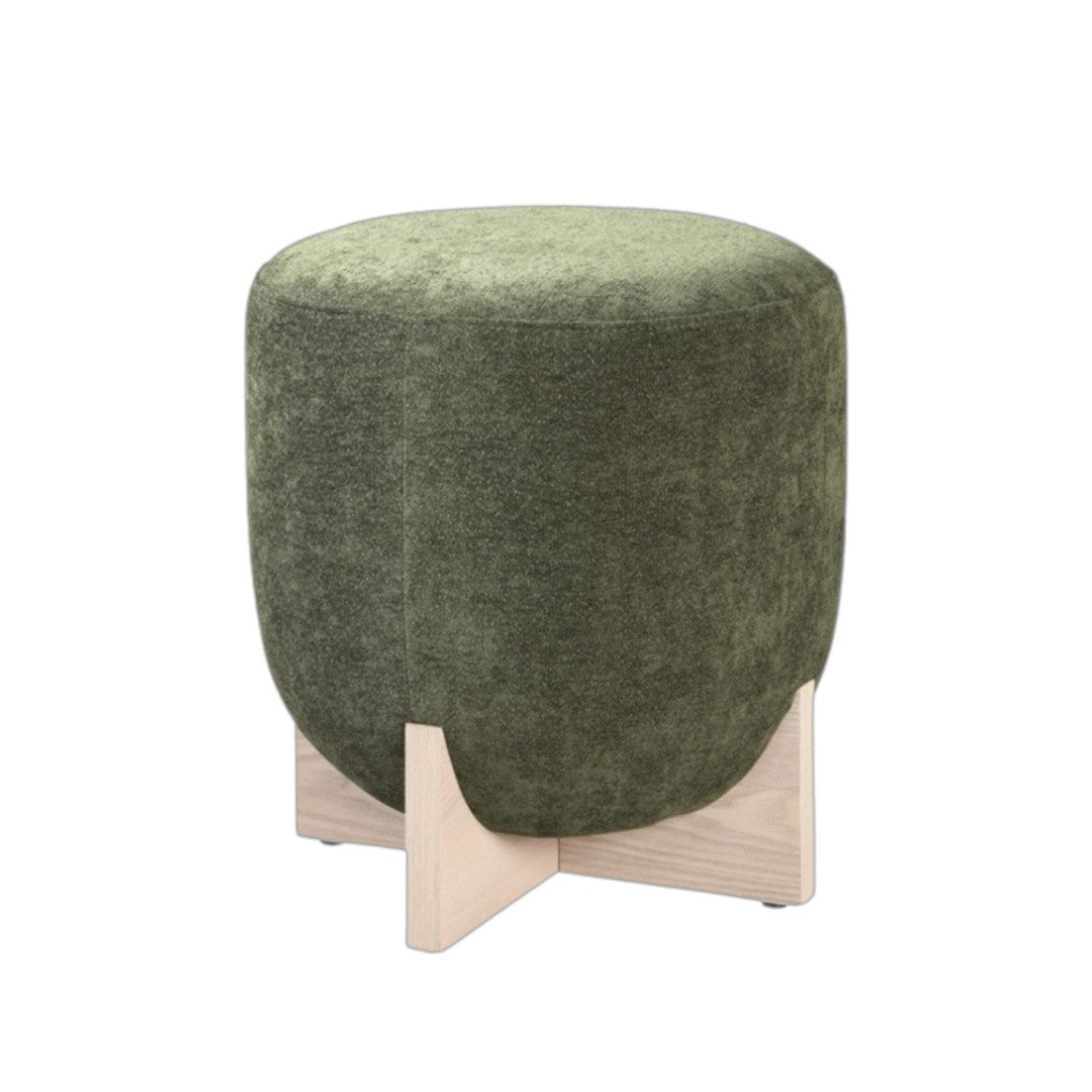 Olsen CRIB 5 High Chair — Green Chenille - Industrious Decor