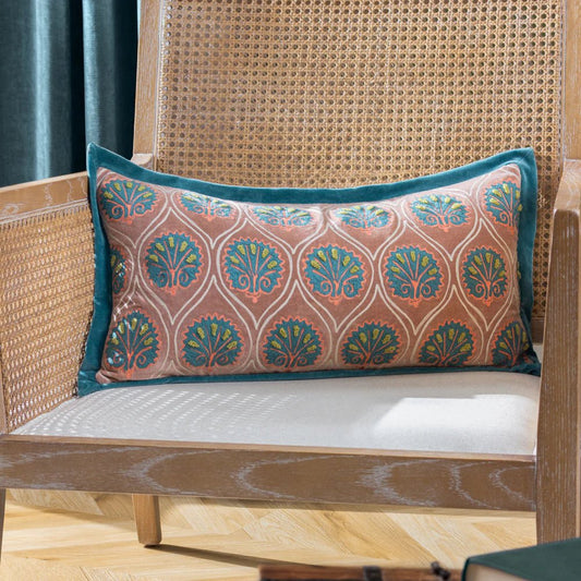 Oxford Embroidered Cushion - Industrious Decor