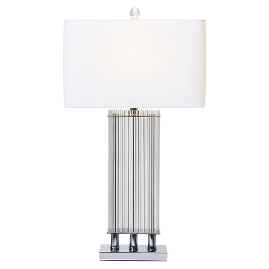 Vanderbilt Chrome Table Lamp - Industrious Decor