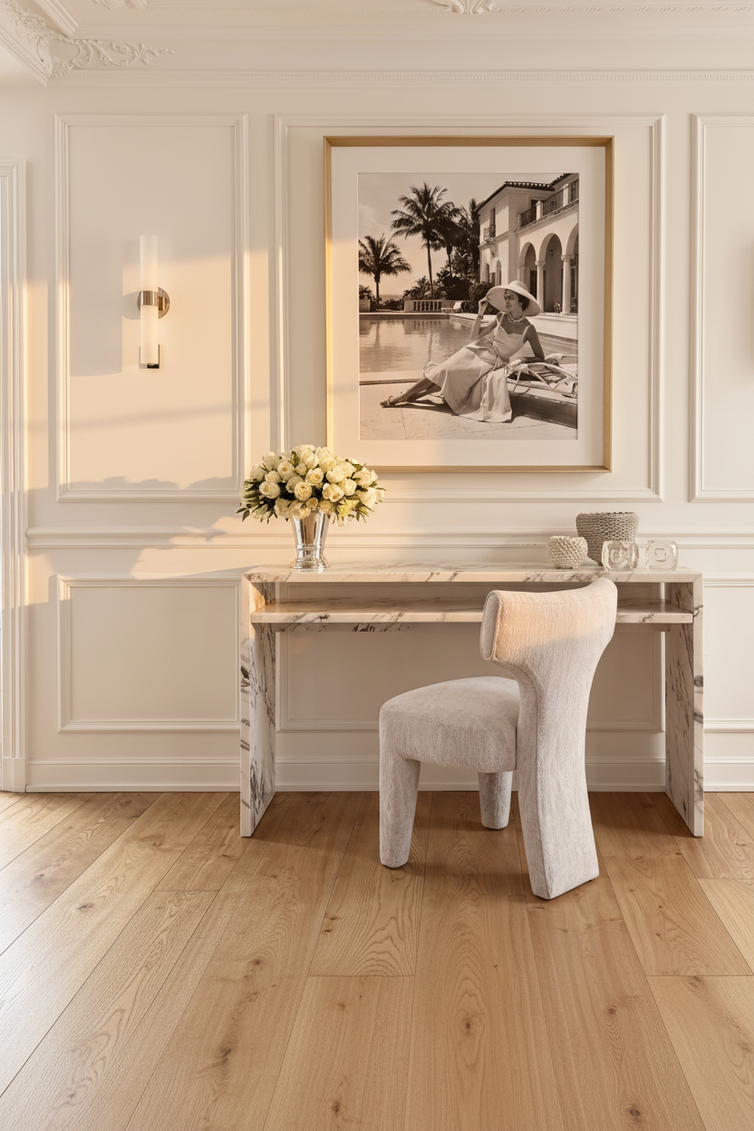 Warm Hero - Straight Plank Oak