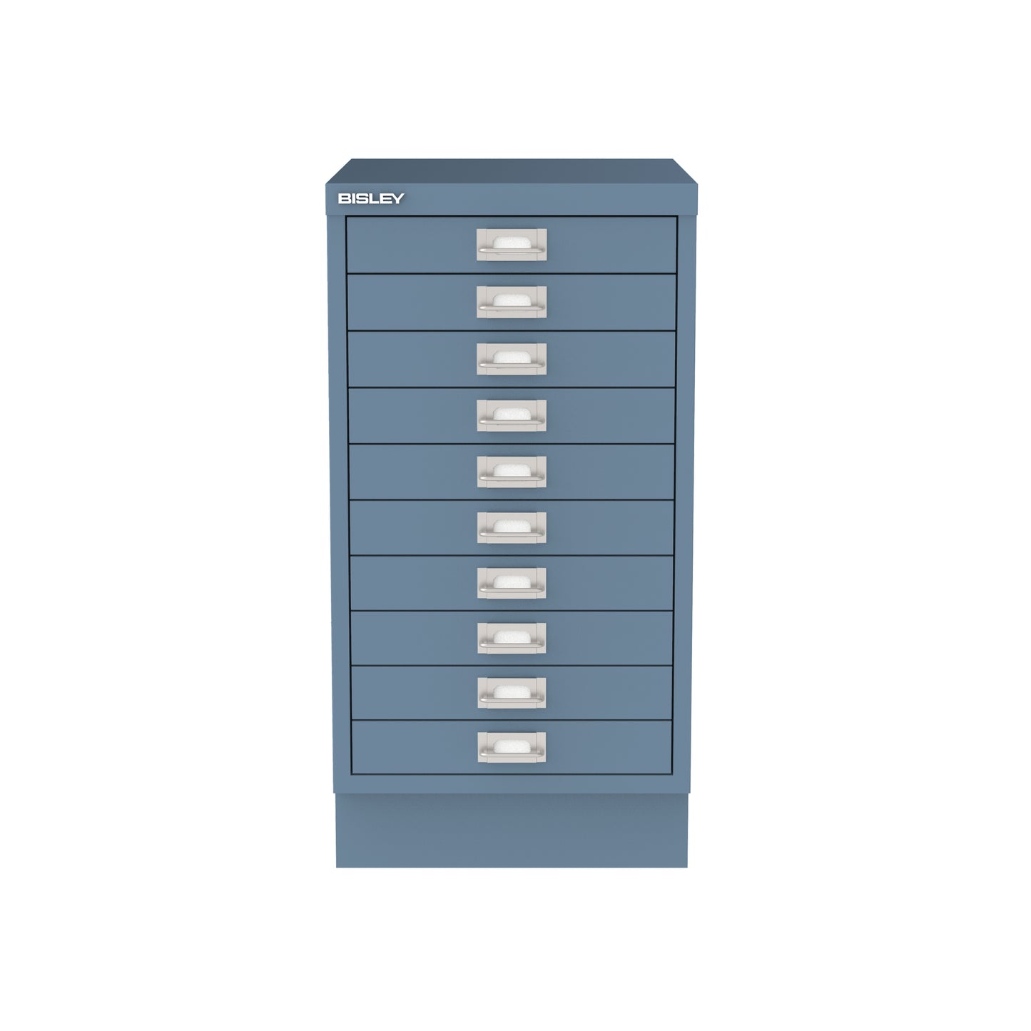 Bisley A3 Series MultiDrawer - A3 10 Drawer Filing Bisley Blue - Industrious Decor