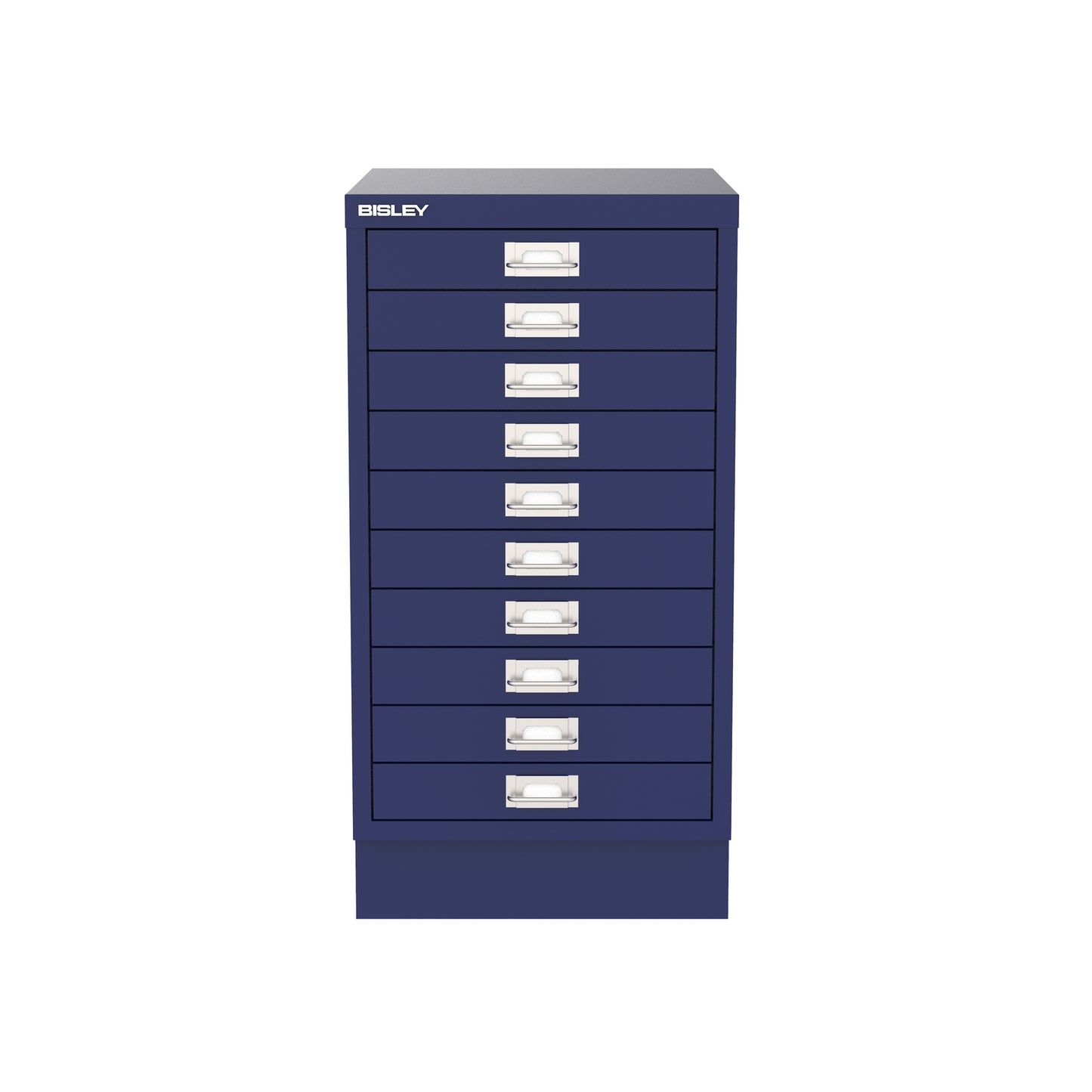 Bisley A3 Series MultiDrawer - A3 10 Drawer Filing Oxford Blue - Industrious Decor