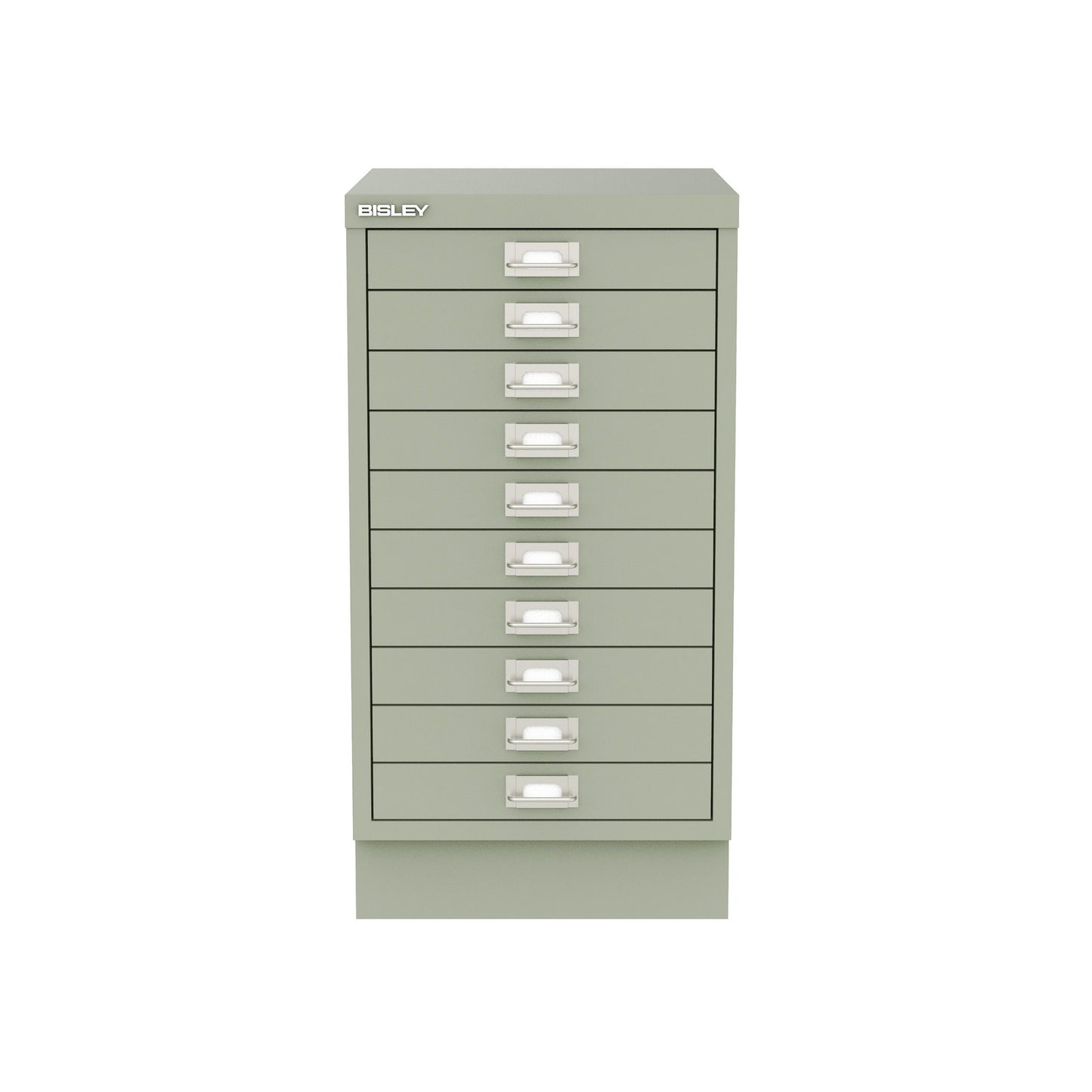 Bisley A3 Series MultiDrawer - A3 10 Drawer Filing Goose Grey - Industrious Decor