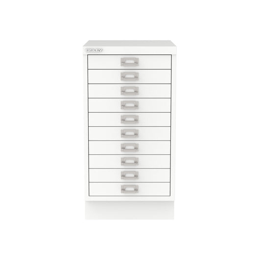 Bisley A3 Series MultiDrawer - A3 10 Drawer Filing Traffic White - Industrious Decor