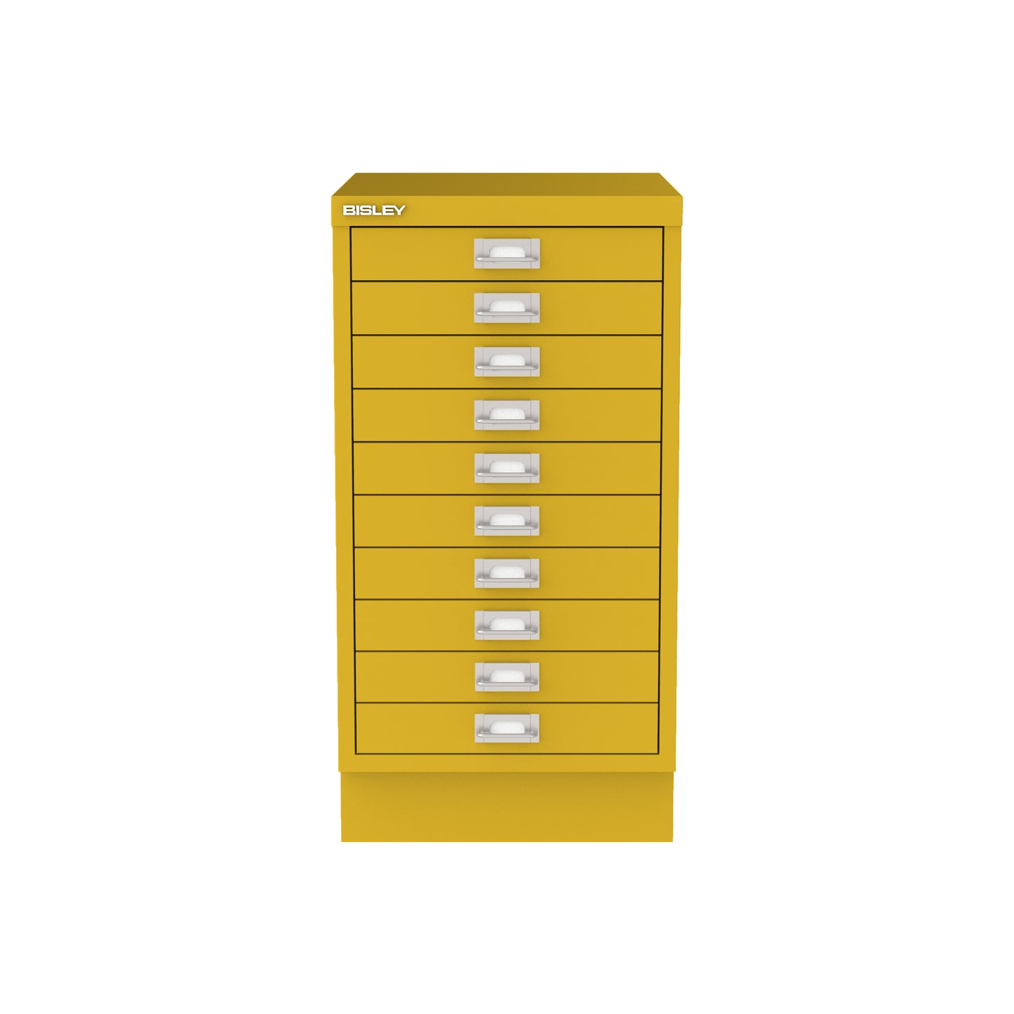 Bisley A3 Series MultiDrawer - A3 10 Drawer Filing Yellow - Industrious Decor
