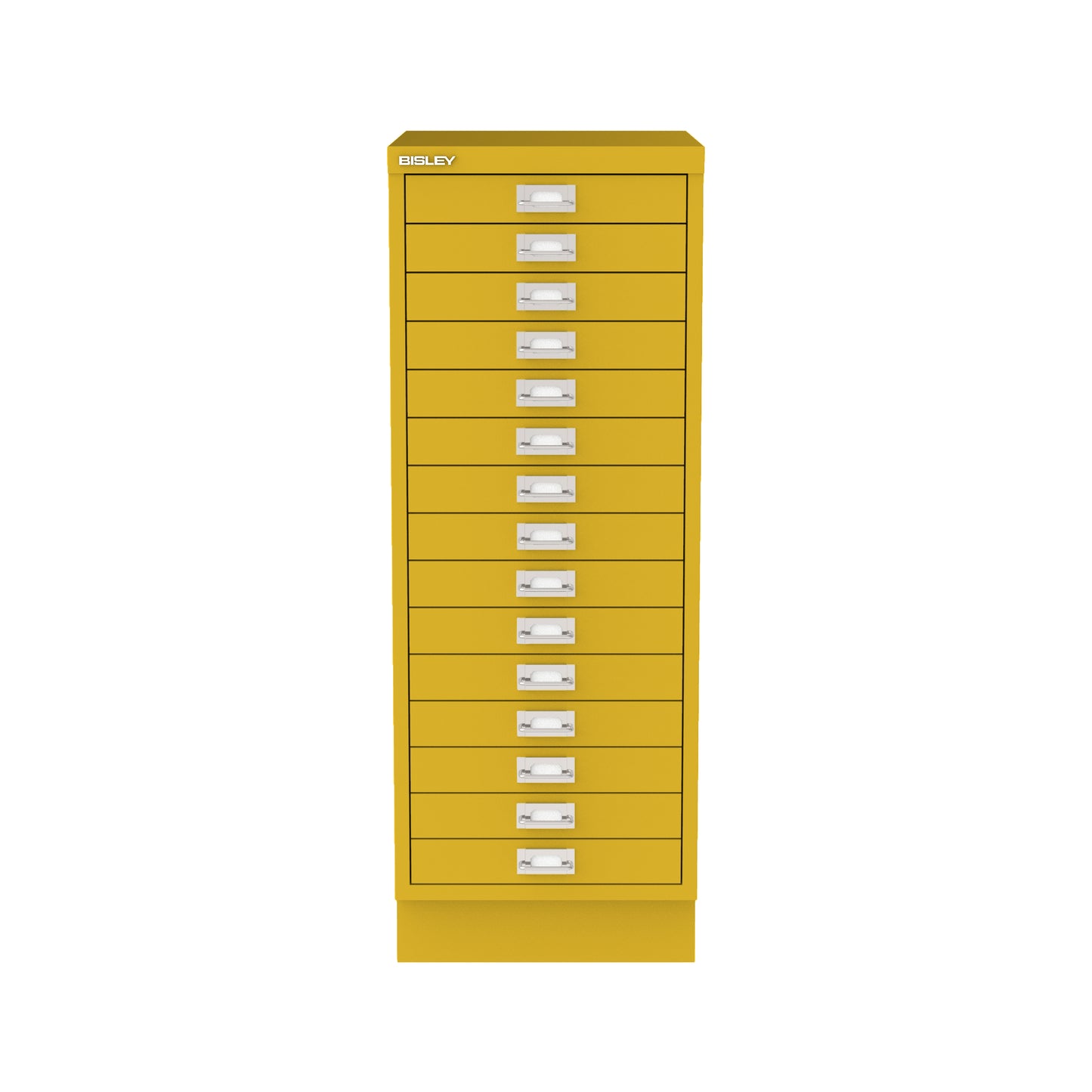 Bisley A3 Series MultiDrawer - A3 15 Drawer Filing Yellow - Industrious Decor