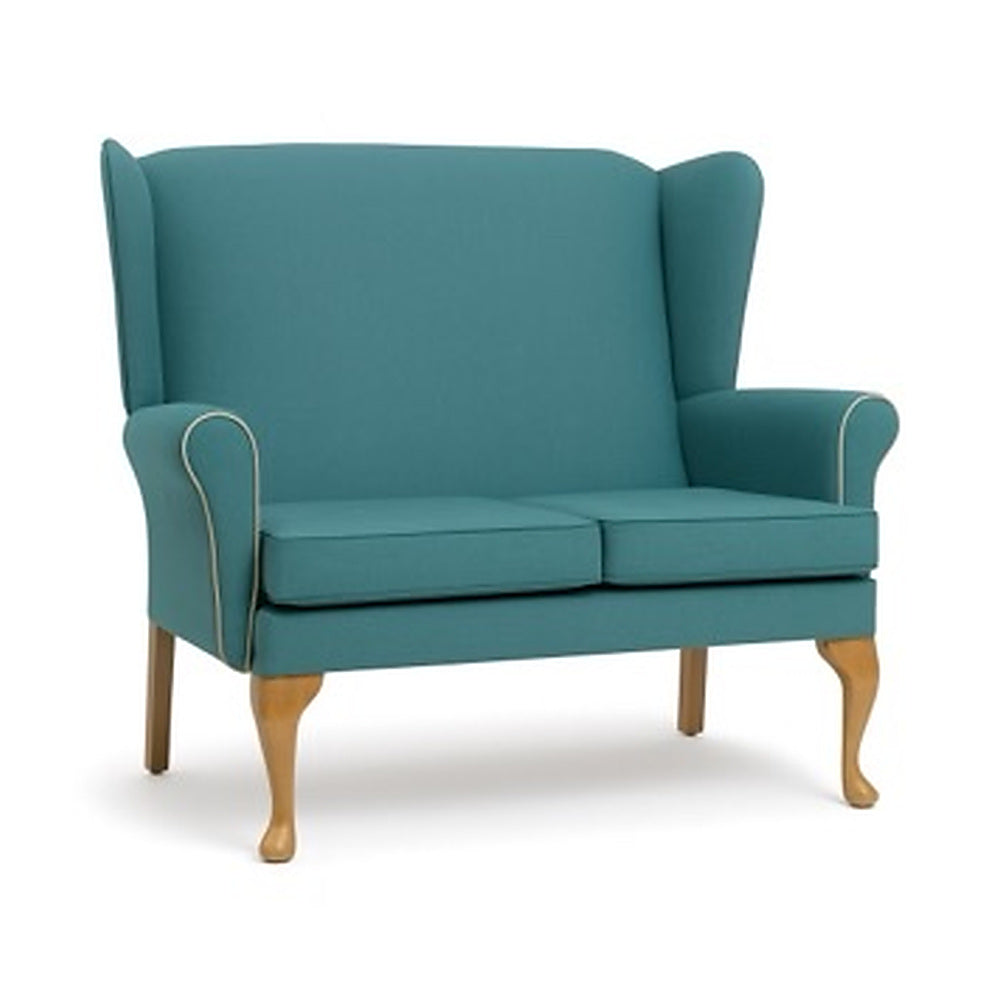 Wetherdale Wingback 2-Seater Sofa - Industrious Decor