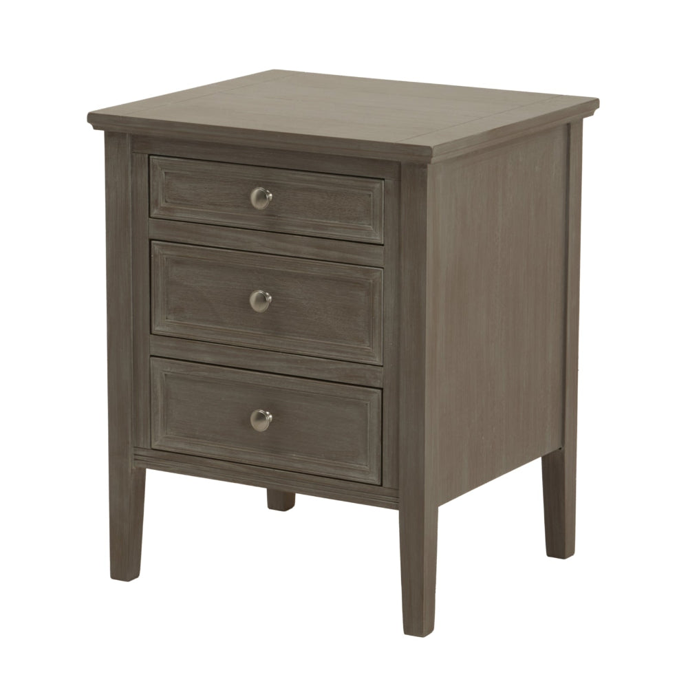 Harlow 3 Drawer Bedside