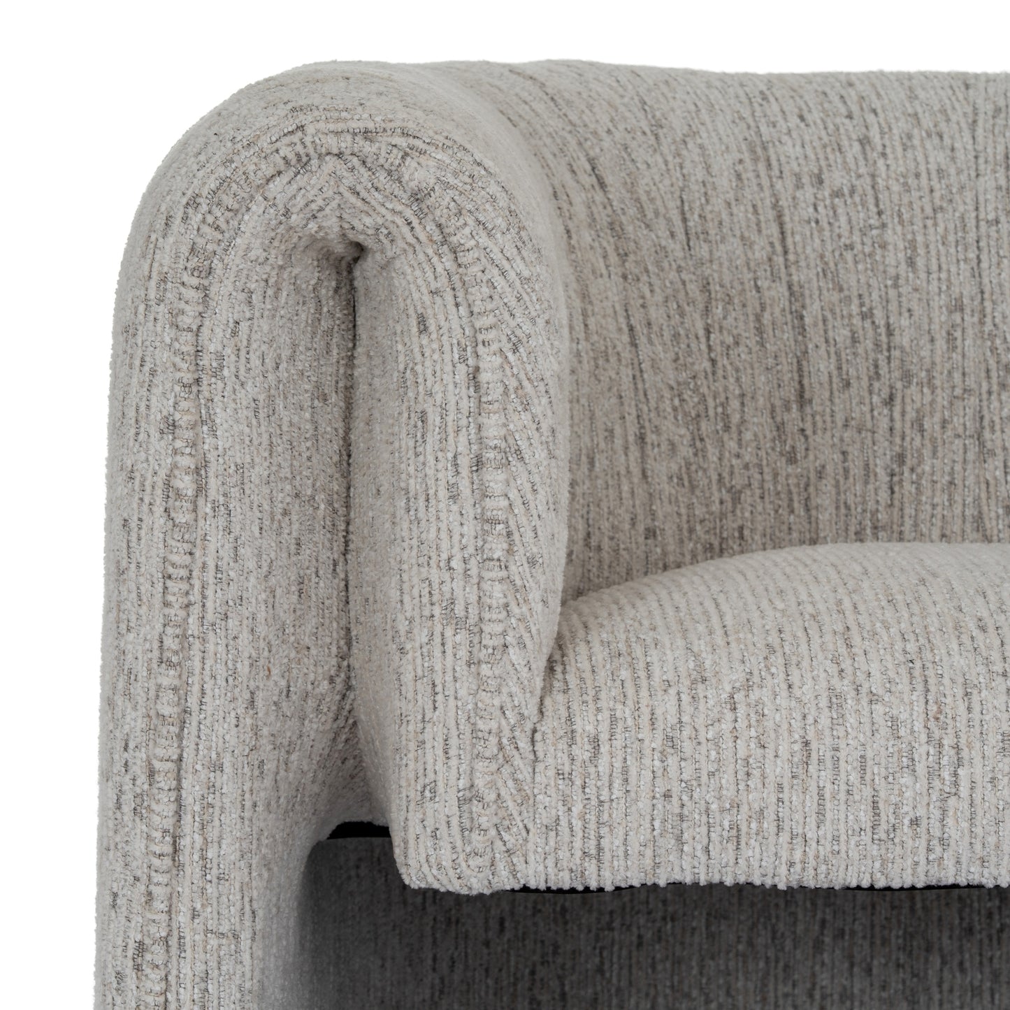 Lennox Curved Accent Chair