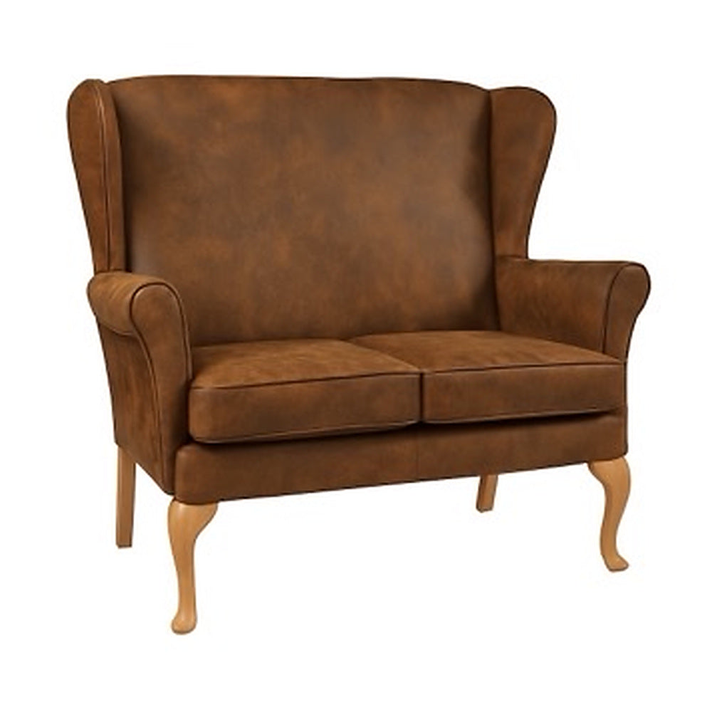 Wetherdale Wingback 2-Seater Sofa - Industrious Decor