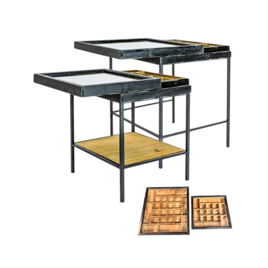 Saville Antique Side Tables