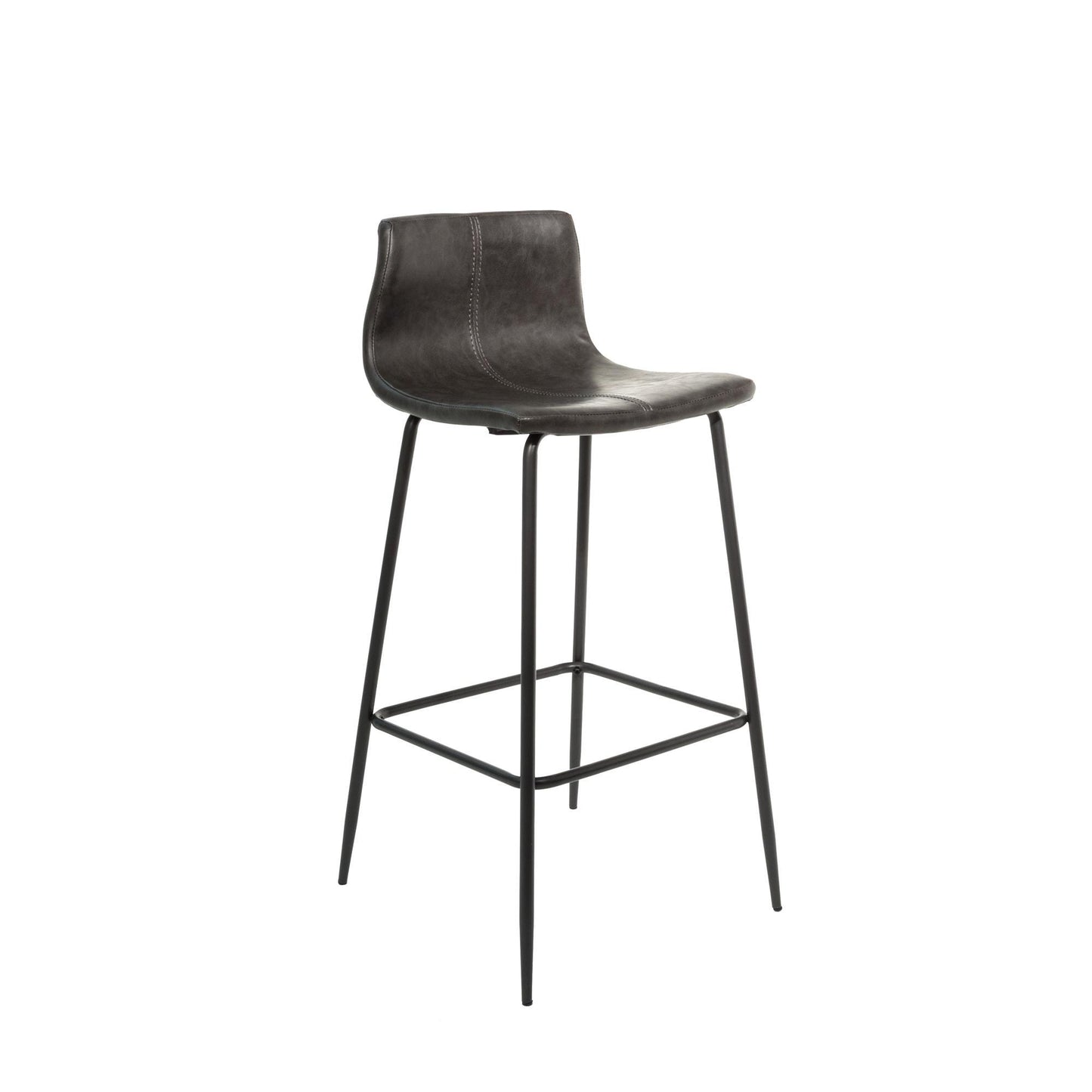 Moss Bar Stool - Sold in Pairs Grey - Industrious Decor
