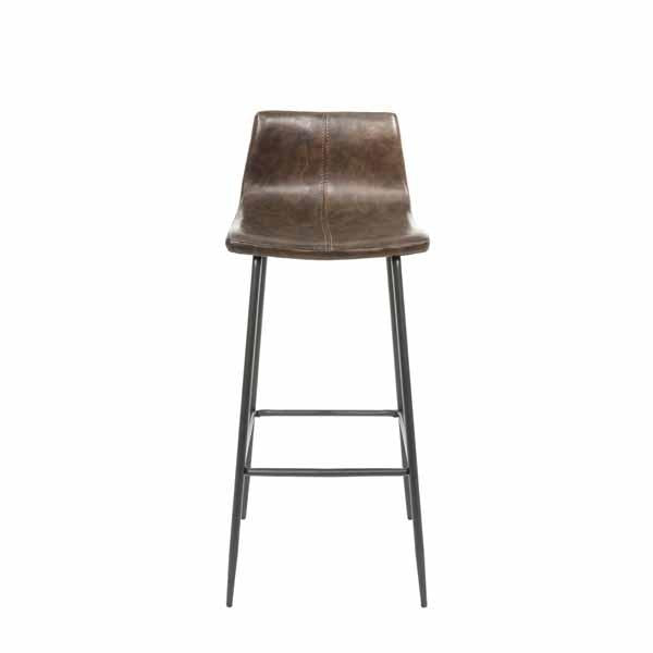 Moss Bar Stool - Sold in Pairs Chestnut - Industrious Decor