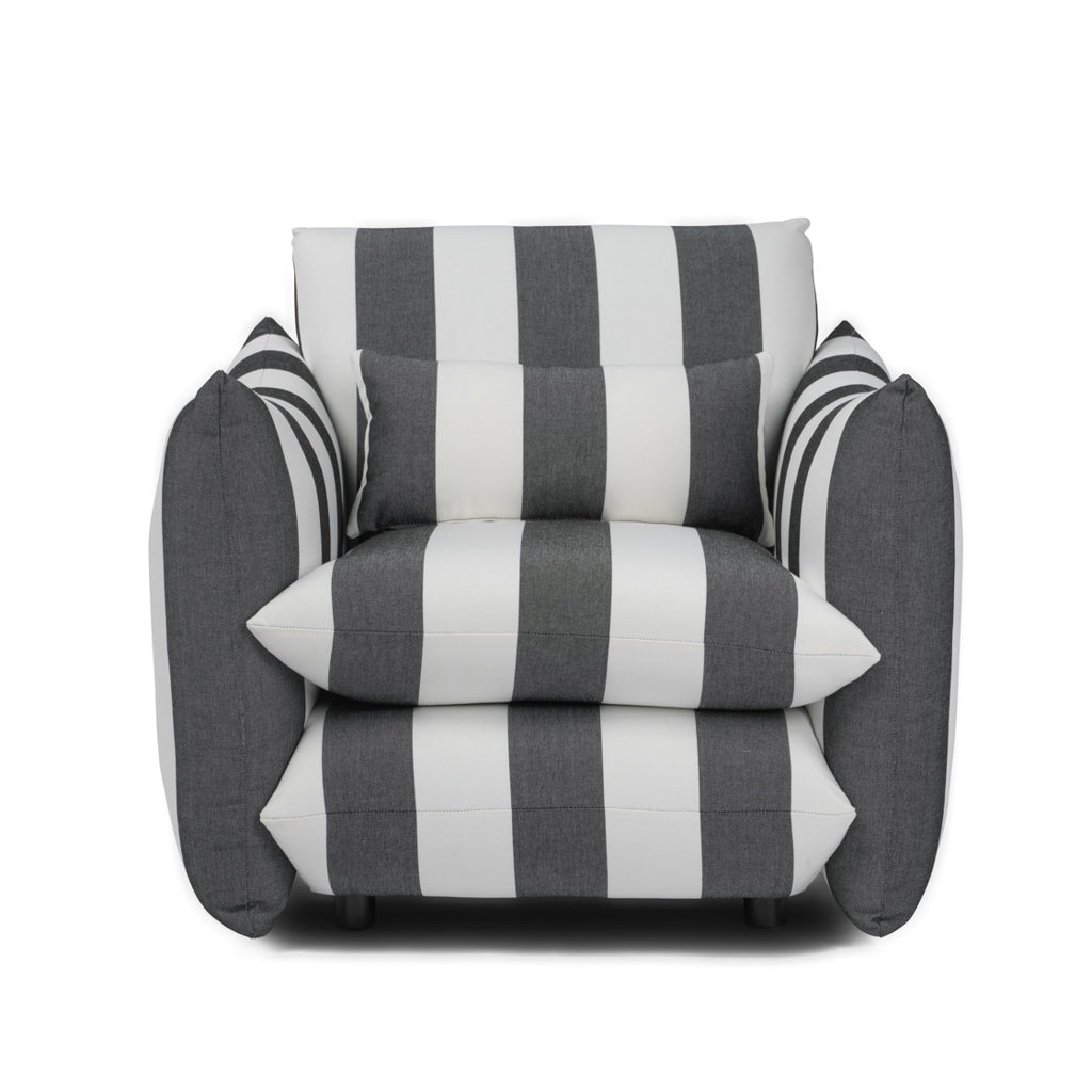 Cromer — Mono Stripe Cloud Chair