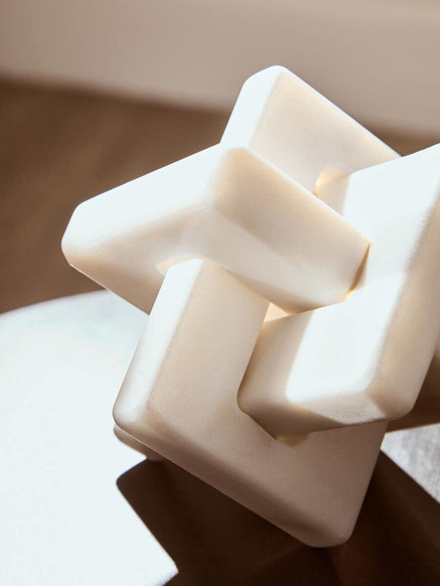 Nodo Marble Knot Sculpture - Industrious Decor