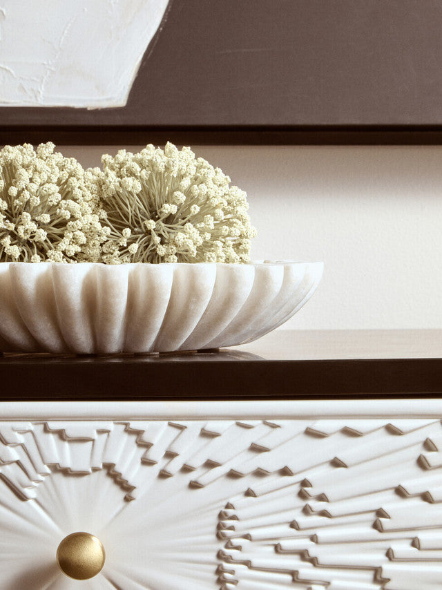 Fiore Marble Bowl – Small - Industrious Decor