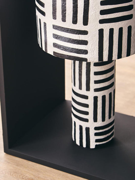 Geo Lines Table Lamp - Industrious Decor