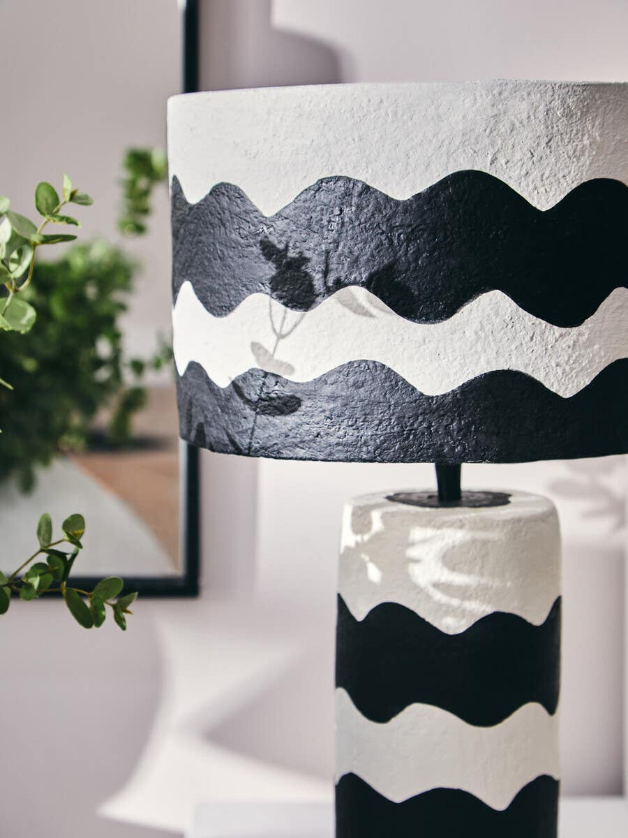 Wave Table Lamp - Industrious Decor
