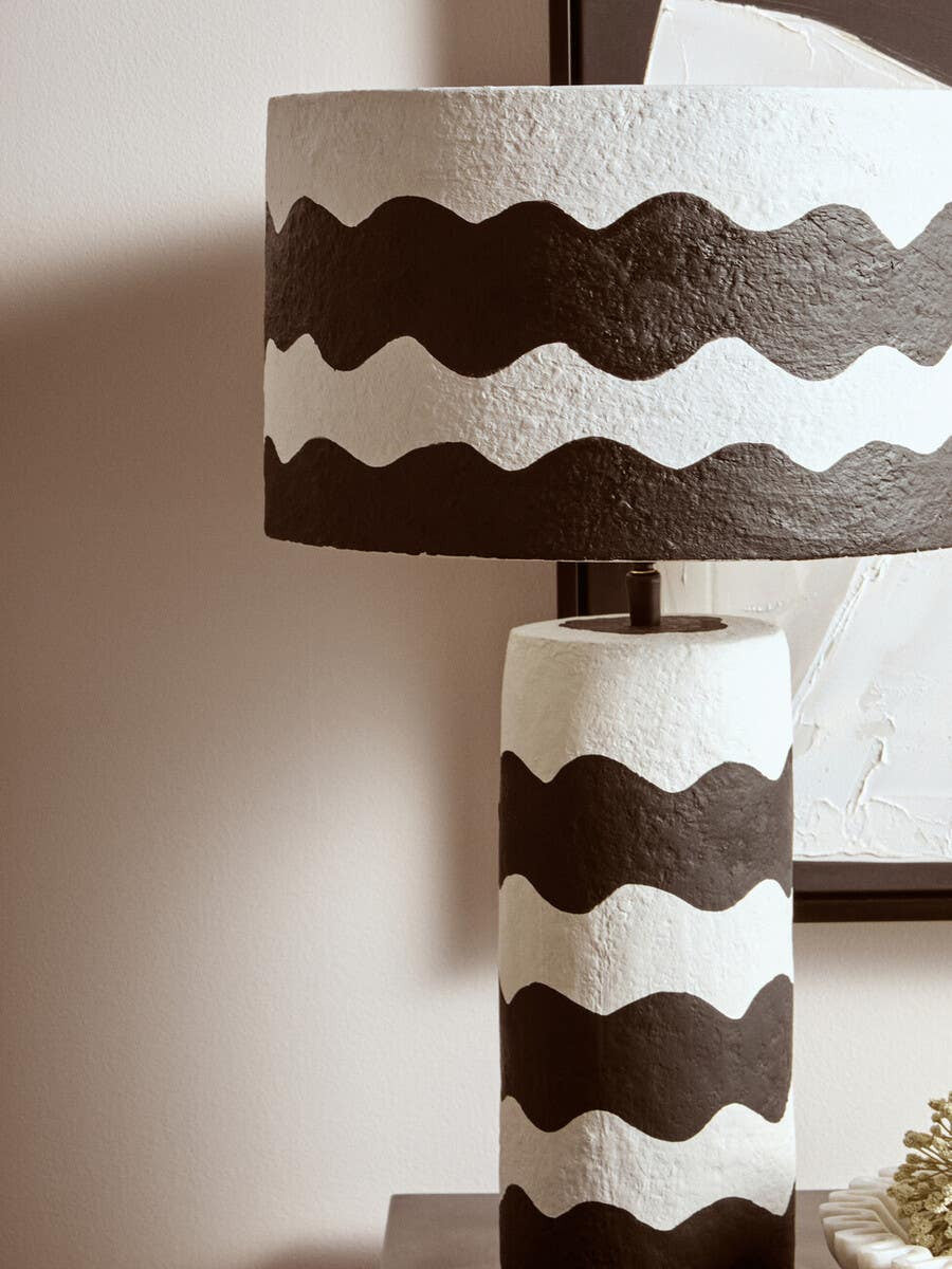Wave Table Lamp - Industrious Decor