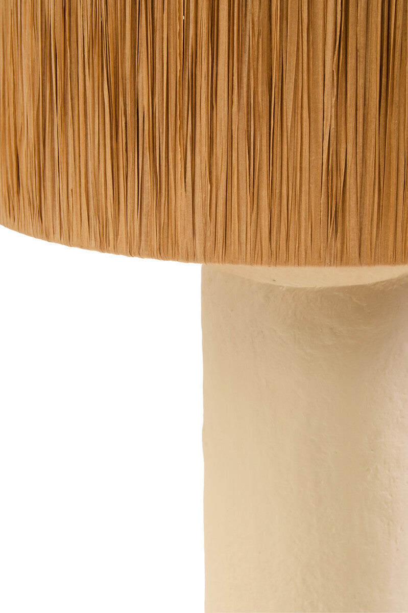Kay Raffia Table Lamp - Industrious Decor