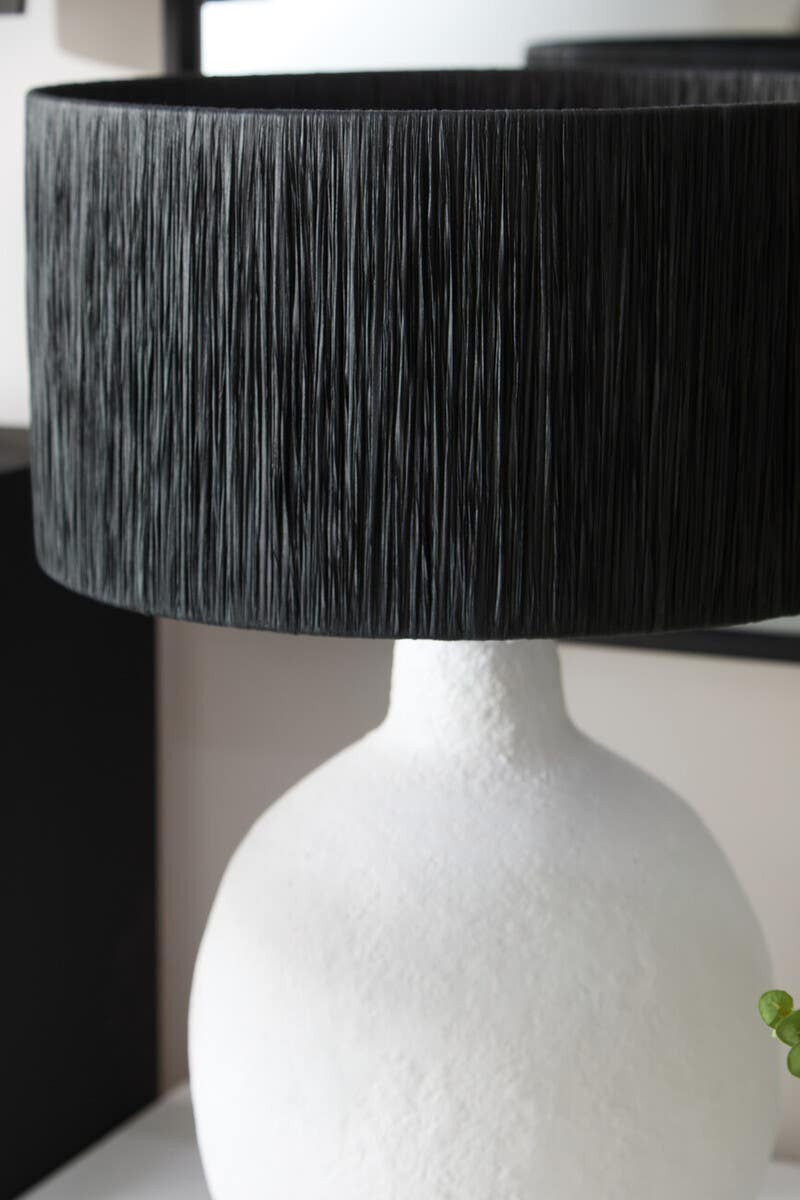 Monochrome Table Lamp - Industrious Decor
