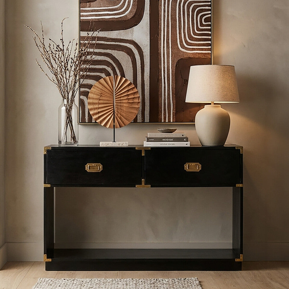 Campaign Console Table - Industrious Decor