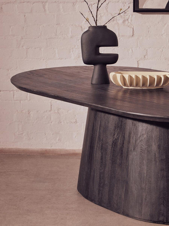 Pedra Oval Dining Table - Industrious Decor