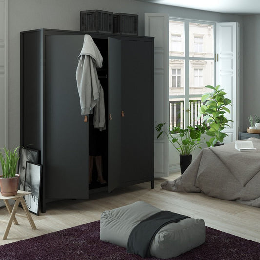 Yarwood Triple Wardrobe Triple - Industrious Decor