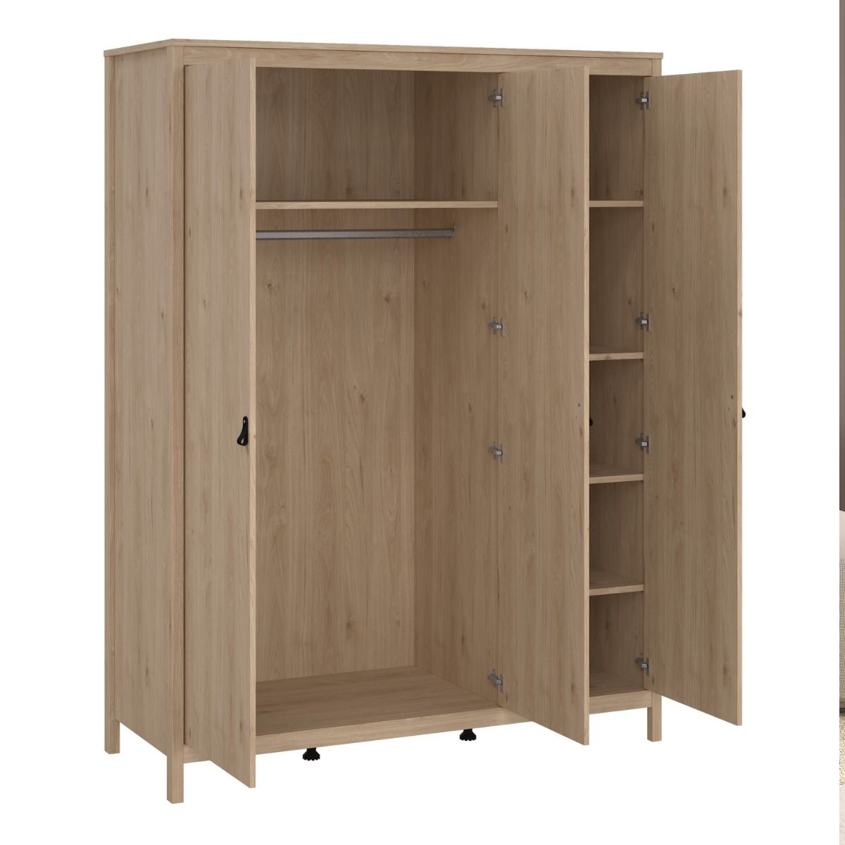 Yarwood Triple Wardrobe Triple - Industrious Decor