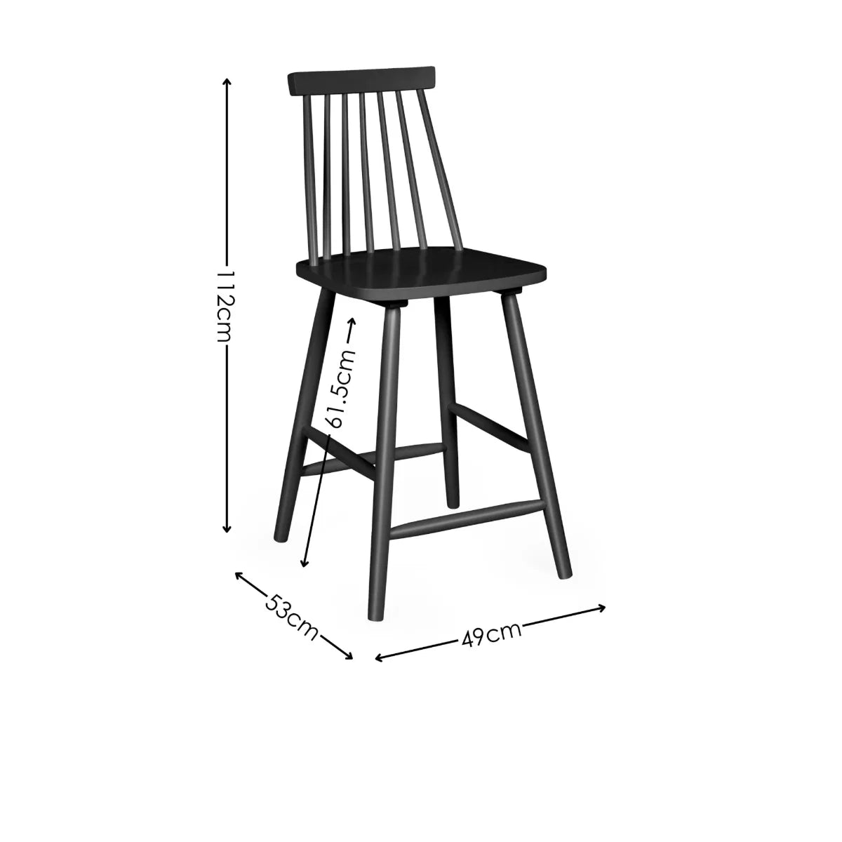 Spindle Bar Stool