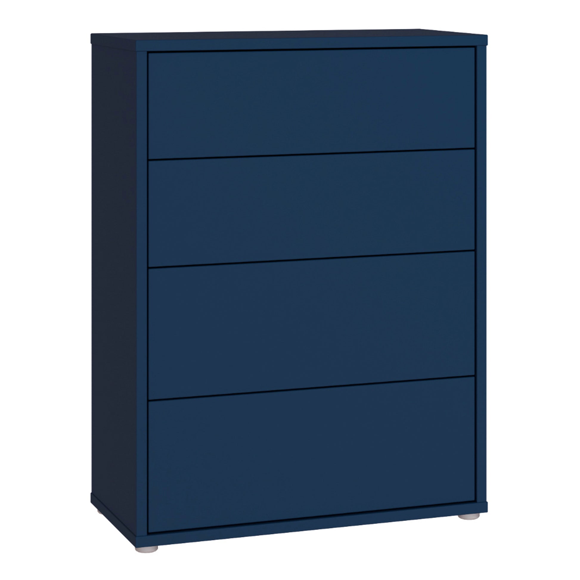 Bloc 4 Drawer Chest in Night Blue - Industrious Decor