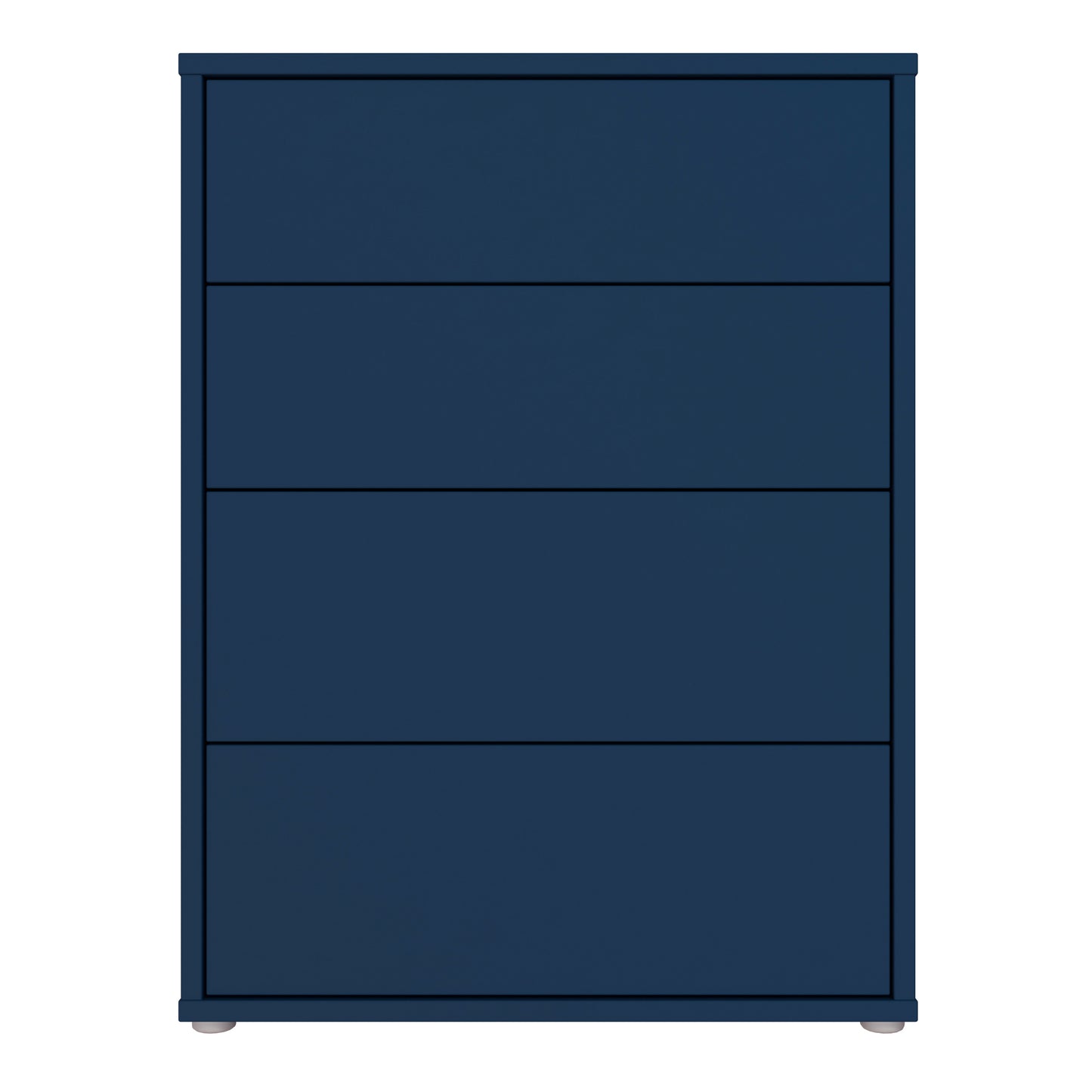 Bloc 4 Drawer Chest in Night Blue - Industrious Decor