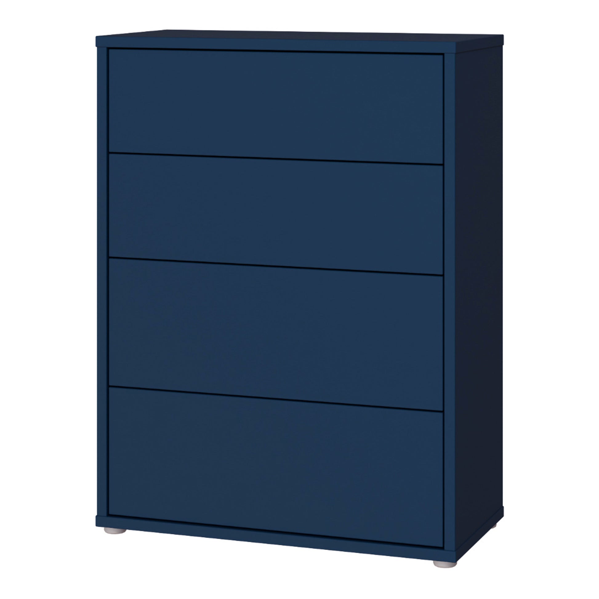 Bloc 4 Drawer Chest in Night Blue - Industrious Decor