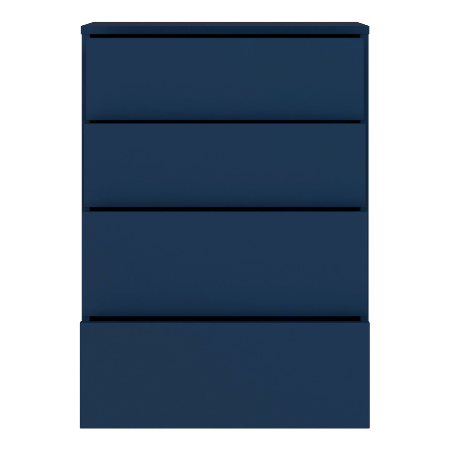 Bloc 4 Drawer Chest in Night Blue - Industrious Decor