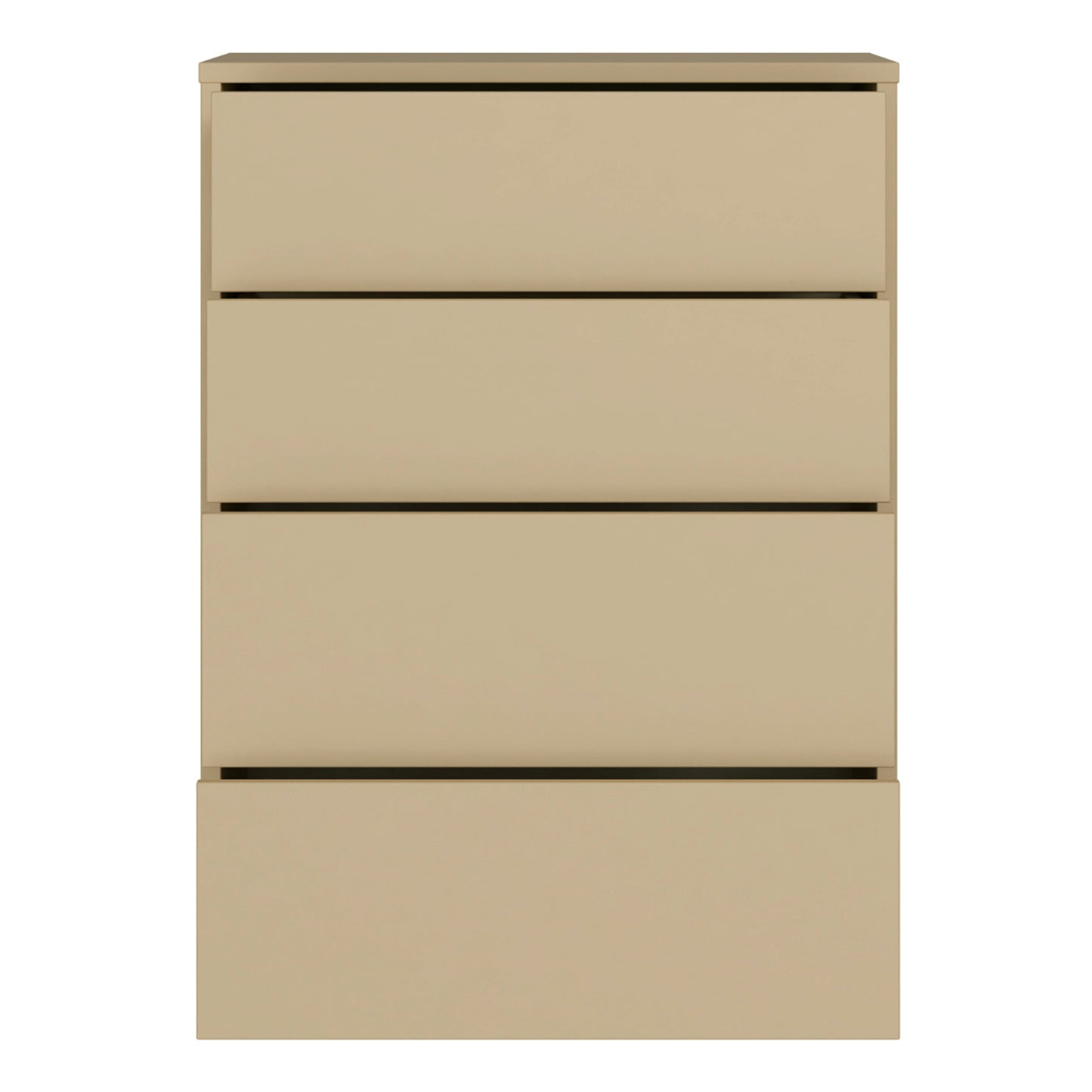 Bloc 4 Drawer Chest in Butter Yellow - Industrious Decor