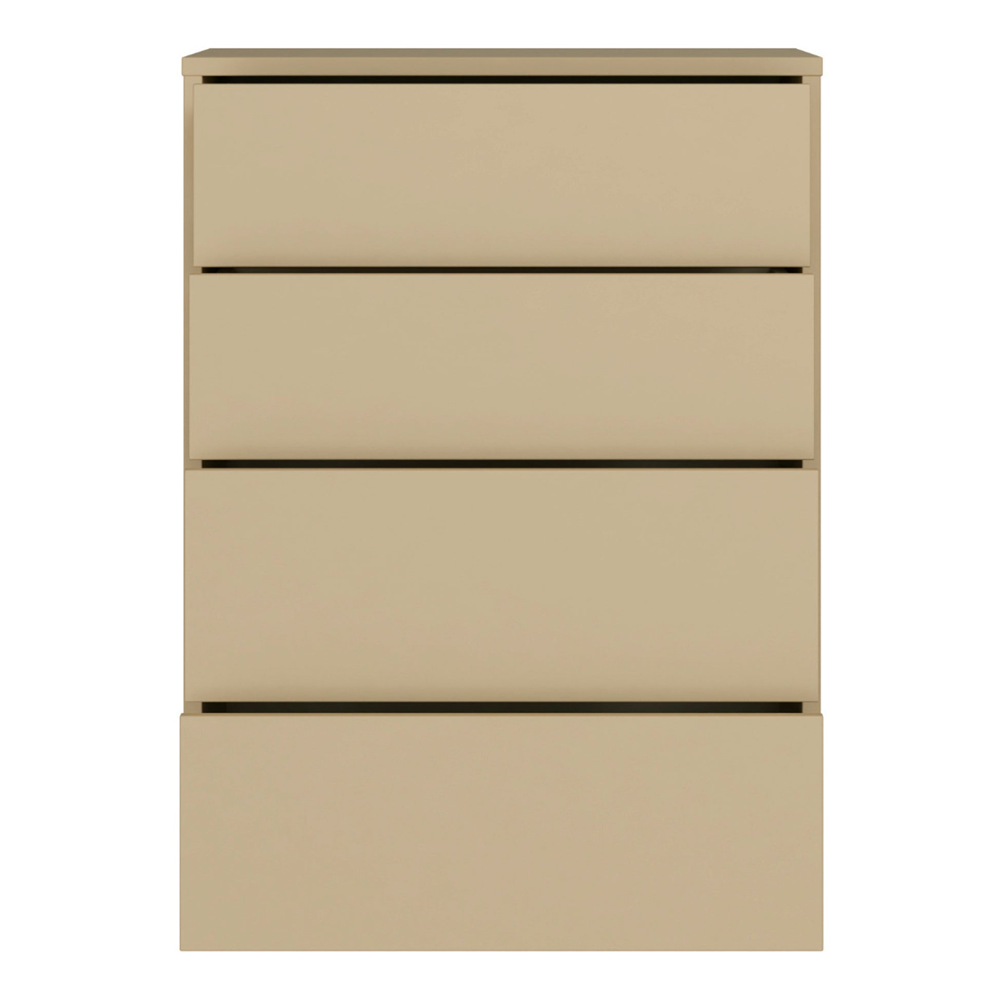 Bloc 4 Drawer Chest in Butter Yellow - Industrious Decor