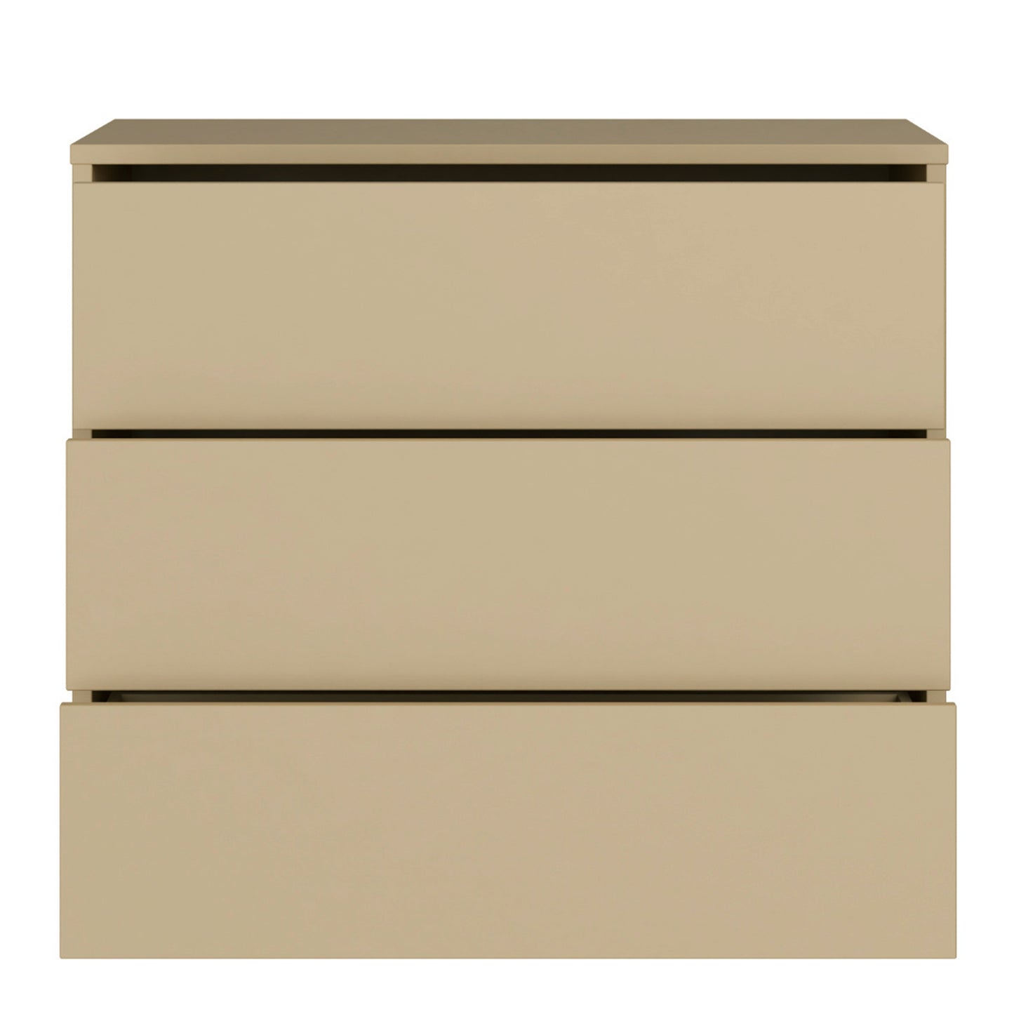 Bloc 3 Drawer Chest in Butter Yellow - Industrious Decor