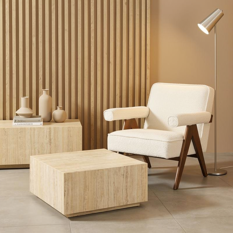 Modena Ivory Chair - Industrious Decor