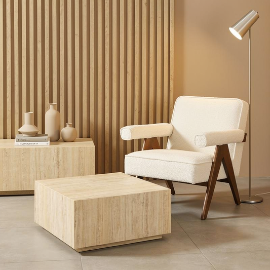 Modena Ivory Chair - Industrious Decor