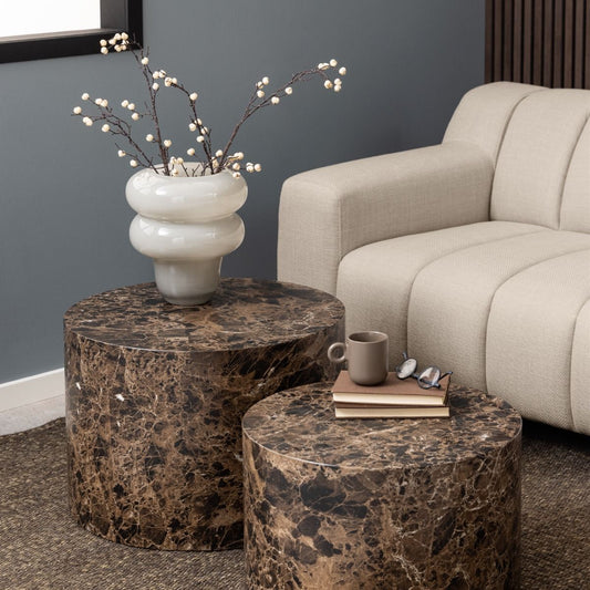 Round Coffee Table Set