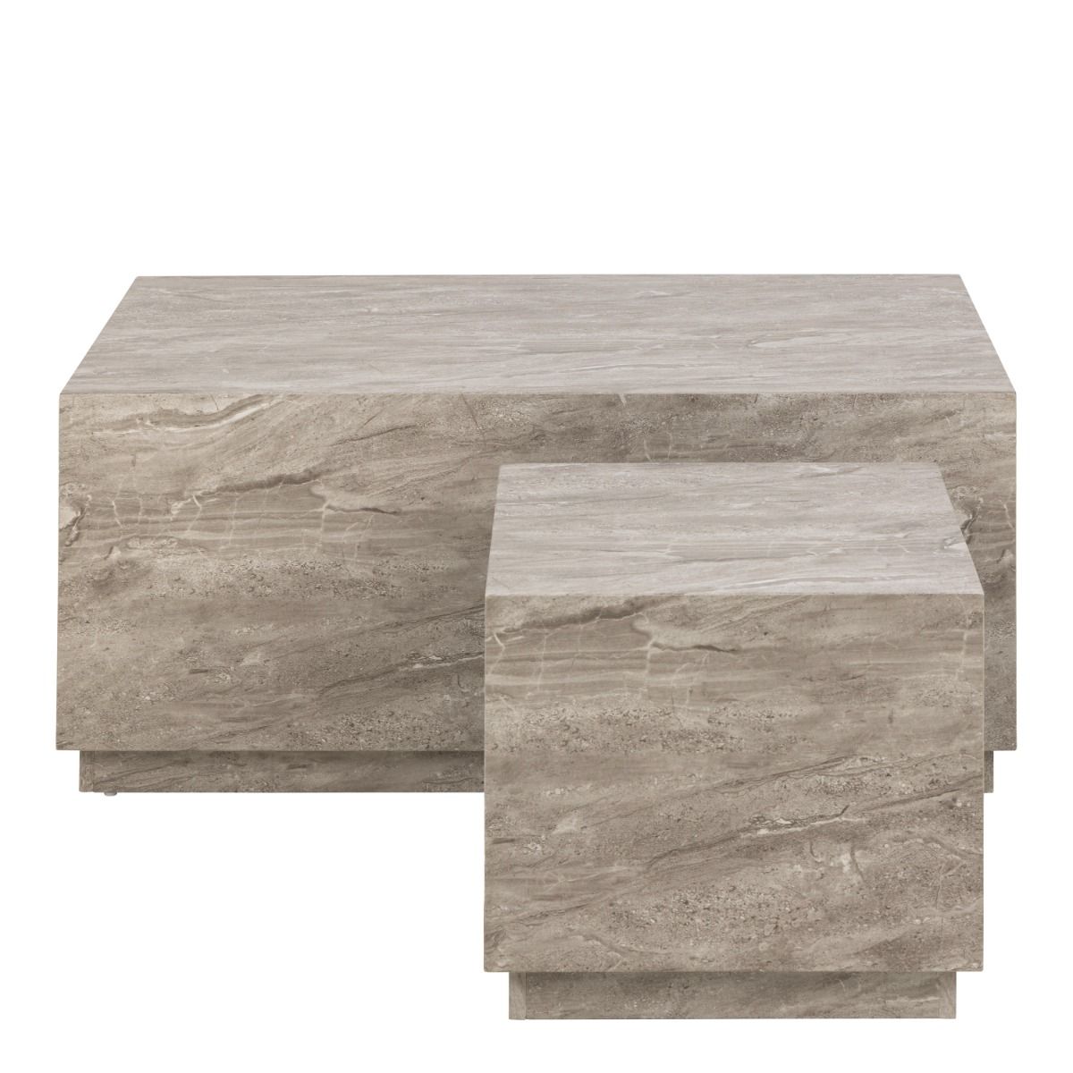 Cubed Coffee Table Set - Industrious Decor