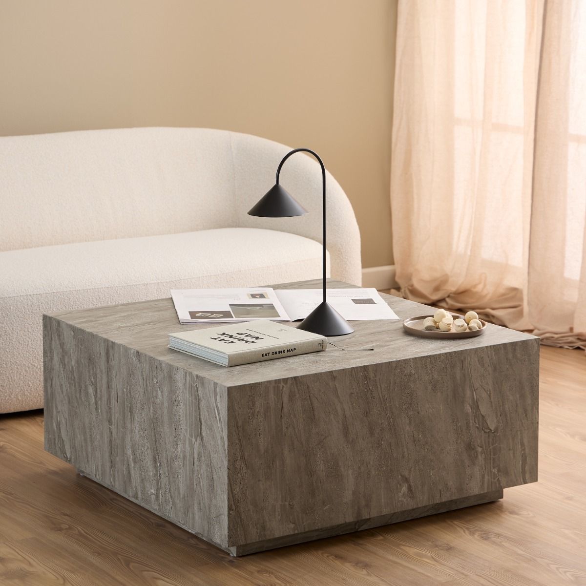 Square Coffee Table - Industrious Decor