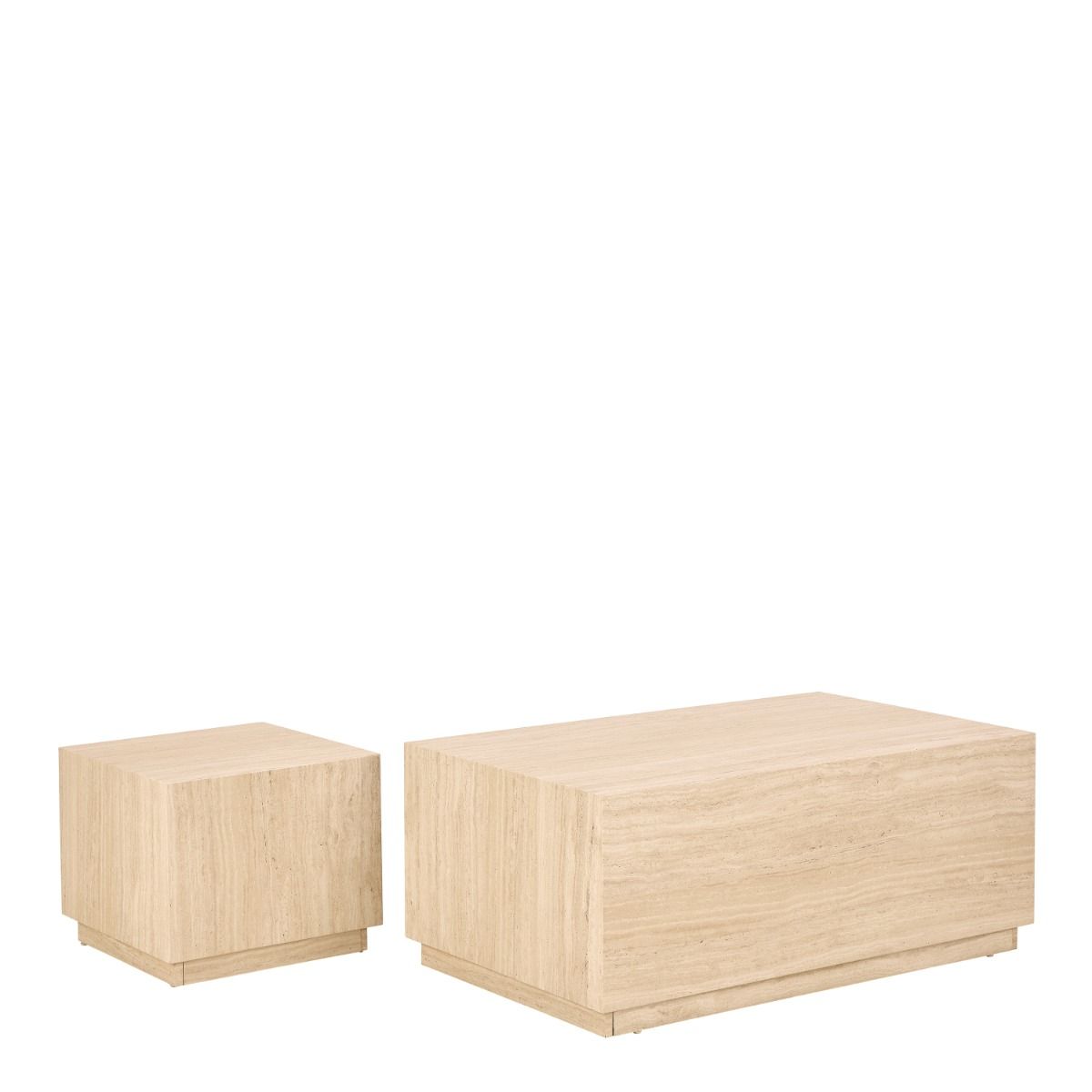 Cubed Coffee Table Set - Industrious Decor