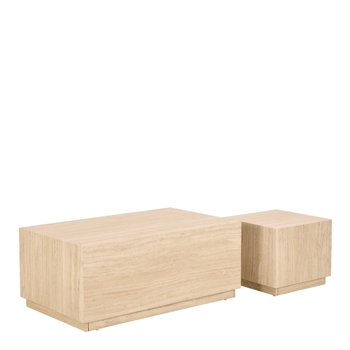 Cubed Coffee Table Set - Industrious Decor