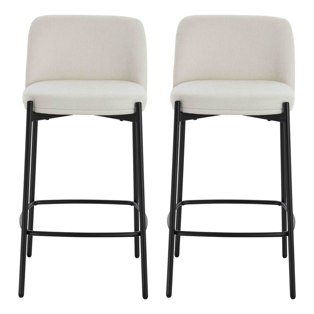 Alicia Bar Stool â€” Pair - Industrious Decor