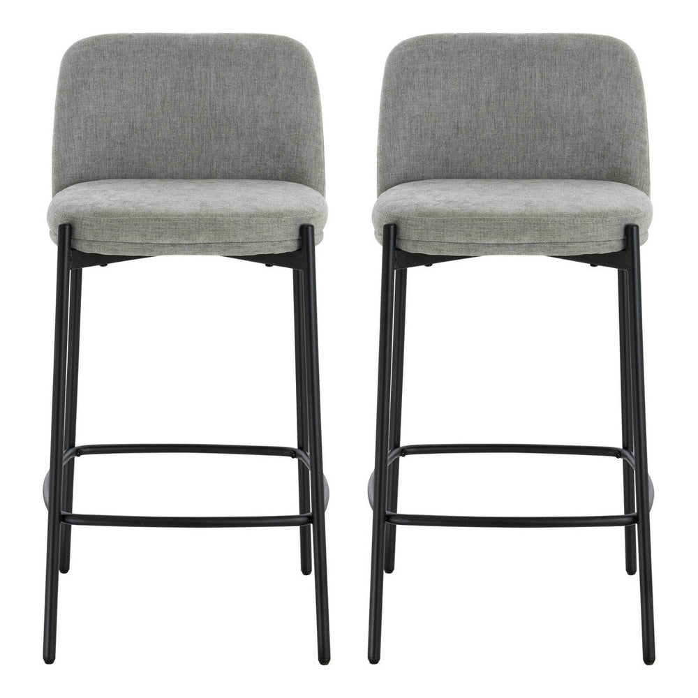 Alicia Bar Stool â€” Pair - Industrious Decor