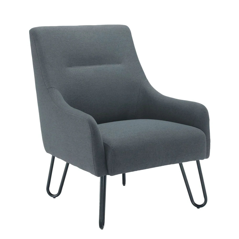 Auggie Accent Chair â€” CRIB 5 | Contract Seating Grey - Industrious Decor
